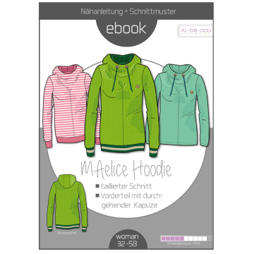 E-Book Ki-Ba-Doo Hoodie MAelice Woman, Duits