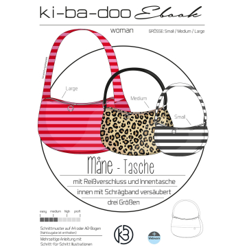 E-book Ki-Ba-Doo Moon Bag Måne, Duits