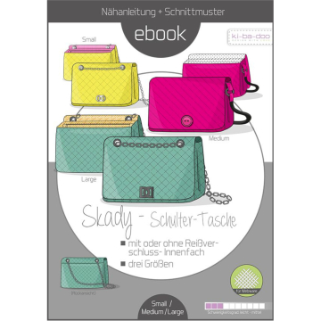 E-Book Ki-Ba-Doo Schultertasche Skady, en allemand