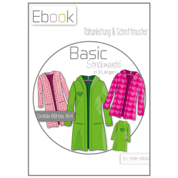 E-Book Ki-Ba-Doo Knitted Coat Kids, en allemand