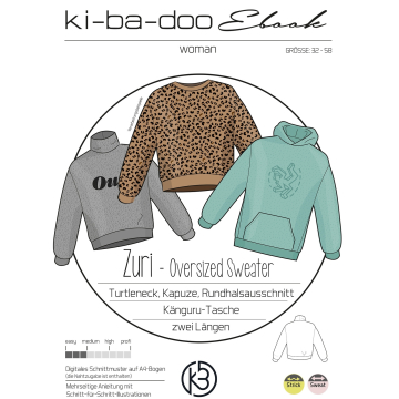 E-book Ki-Ba-Doo Sweater Zuri, Duits