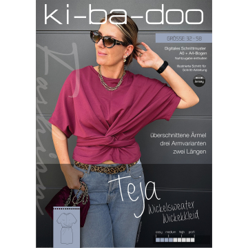 E-book Ki-Ba-Doo Teja Wickelshirt / Jurk, Duits