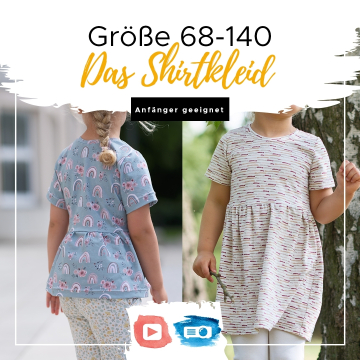 E-Book Knopf und Nadel Das Shirtkleid Kids, german