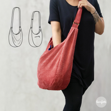E-book Konfetti Patterns CrossOverBag FritzWalter, Duits