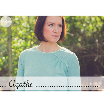 E-book Konfetti Patterns Dames pullover Agathe, Duits