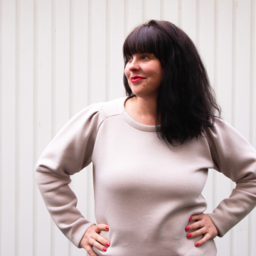 E-book Konfetti Patterns Dames pullover Erna, Duits