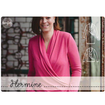 E-book Konfetti Patterns Dames shirt Hermine, Duits