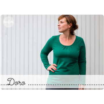 E-book Konfetti Patterns Dames shirt Doro, Duits