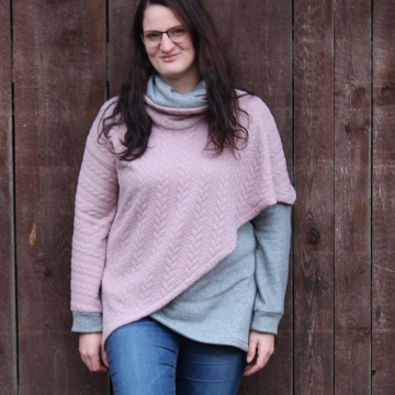E-Book Küstenschnitt Dames Capehoodie Larena, duits