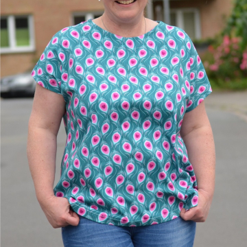 E-Book Küstenschnitt Damesjurk/Shirt Lena Curvy, duits
