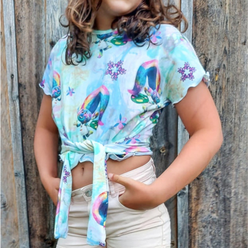 E-Book Küstenschnitt Madita Cropped Shirt Kids