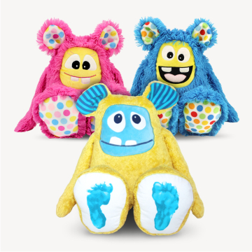 E-Book Kullaloo Kuscheltier Monster MemoMonsti, duits