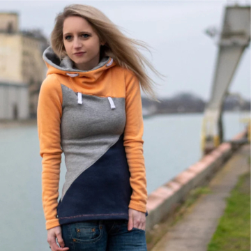 E-Book Kystbarn Damenhoodie Hej Tjej
