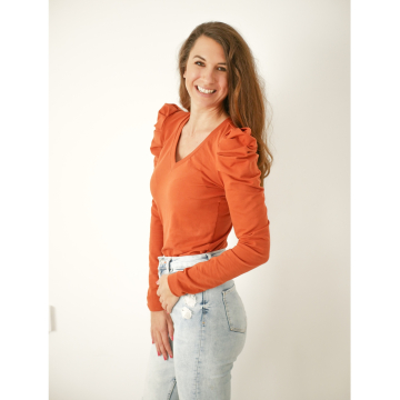 E-Book La Bavarese Shirt mit Statementärmeln Valeria, duits