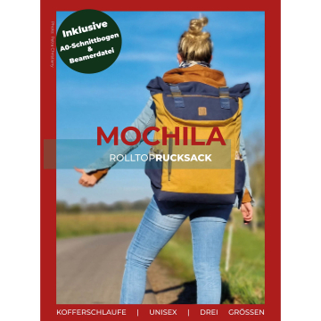 E-Book LaLilly Herzileien Rolltop-Rucksack 
