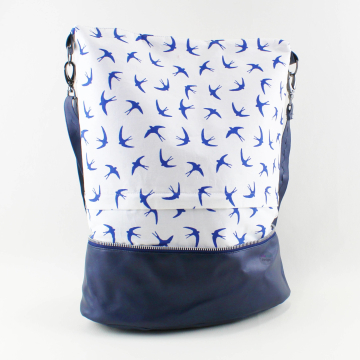 Ebook patron  tote bag Georgia4 LilaMint Design, en allemand