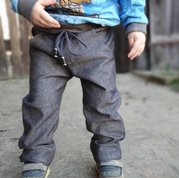 Ebook patron pantalon enfant Baggyine Lilelle Datoine, en allemand