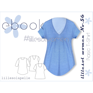 E-Book Lillesol & Pelle Basic T-Shirt Dames, duits