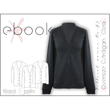 E-Book Lillesol & Pelle Cardigan Clea, german