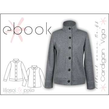 E-Book Lillesol & Pelle Cardigan Viga, german