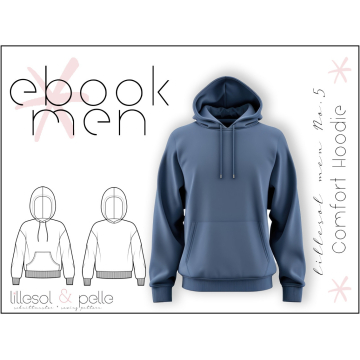 E-book Lillesol & Pelle Comfort Hoodie Herren, Duits