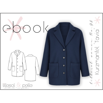 E-Book Lillesol & Pelle Kurzmantel Tavia Dames, Duits