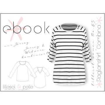 E-Book Lillesol & Pelle Basic Raglanshirt Combina, german