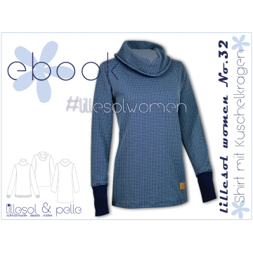 E-Book Lillesol & Pelle Shirt with Cozy-Collar Ladies, german