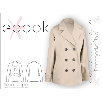 E-Book Lillesol & Pelle Trenchjacke Jola, german