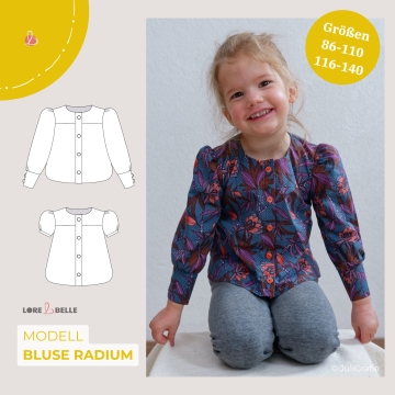 E-Book Lore & Belle Bluse Radium Gr. 86-140 Bundle