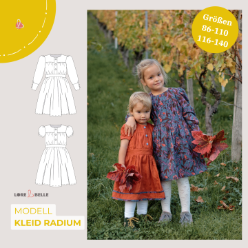 E-Book Lore & Belle Kleid Radium Gr. 86-140 Bundle