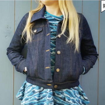 E-book Lotte & Ludwig Kinder Jeansjacke Kleiner Draufgänger, Duits