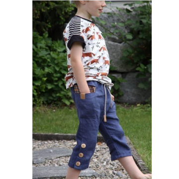 E-Book Lotte & Ludwig Kinder-Lieblingslook Lausejunge 2 in 1 7/8 Hose und Shirt, en allemand