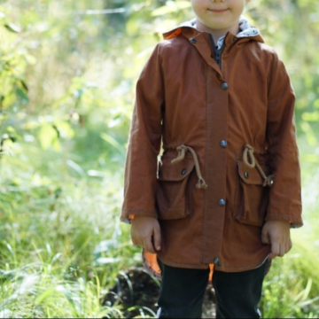 E-Book Lotte & Ludwig Kinder Wind & Wetter Parka, en allemand