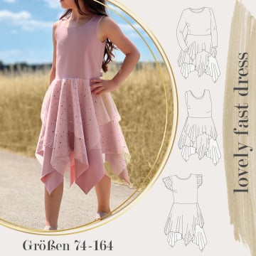 E-book LovelySewDesign Lovely Fast Dress Kids Mini & Maxi, Duits