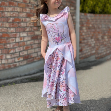 Ebook patron robe enfant Lovely Princess Kombi Gr. 74-164 LovelySewDesign, en allemand
