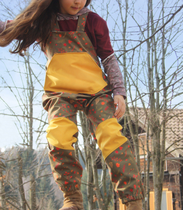 Ebook patron salopette enfant lovely outdoor pants LovelySewDesign, en allemand