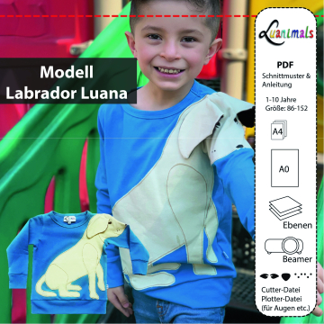 E-Book Luanimals Labrador Luana Pullover Kids