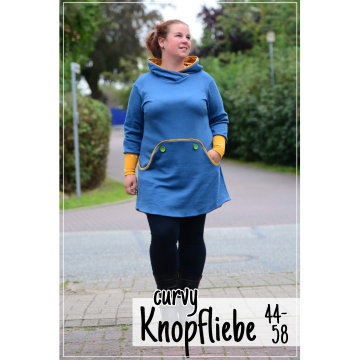 E-Book Lumali Hoodie - Kleid Knopfliebe Curvy, duits