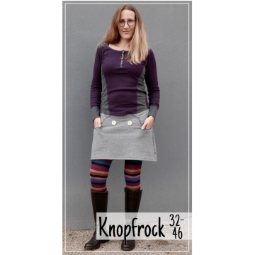 E-Book Lumali Knopfrock Damen, duits