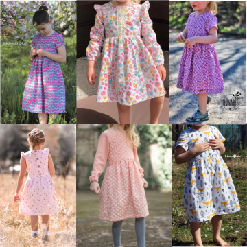Ebook patron robe enfant Miss Motti Made for Motti, en allemand