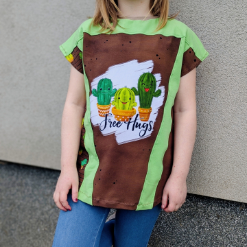 Patron t-shirt enfant pdf Main ChillShirt MainZwillingsnadel, en allemand