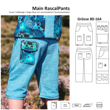 E-Book MainZwillingsnadel Main Rascal Pants Kids