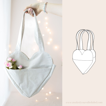 E-book Make it yours Heart Bag, Duits
