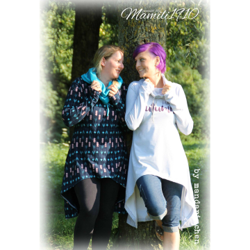 E-Book Mamili1910 Oversize Vokuhila-Shirt Lennja, duits