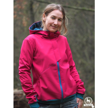 Ebook patron veste softshell femme Pihla Mamili1910, en allemand
