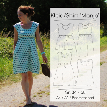 E-Book ManjiPuh Kleid/Shirt Manja, Duits