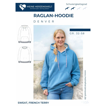 E-book Meine Herzenswelt Raglanhoodie Denver, Duits
