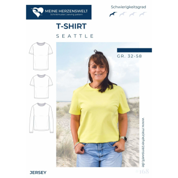 E-book Meine Herzenswelt Seattle T-Shirt Dames Duits