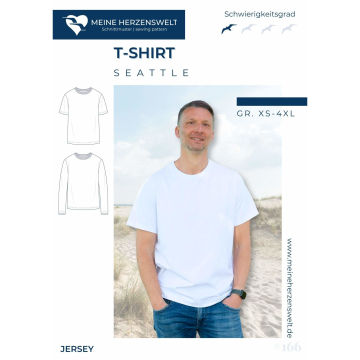 E-book Meine Herzenswelt Seattle T-Shirt Men, Duits